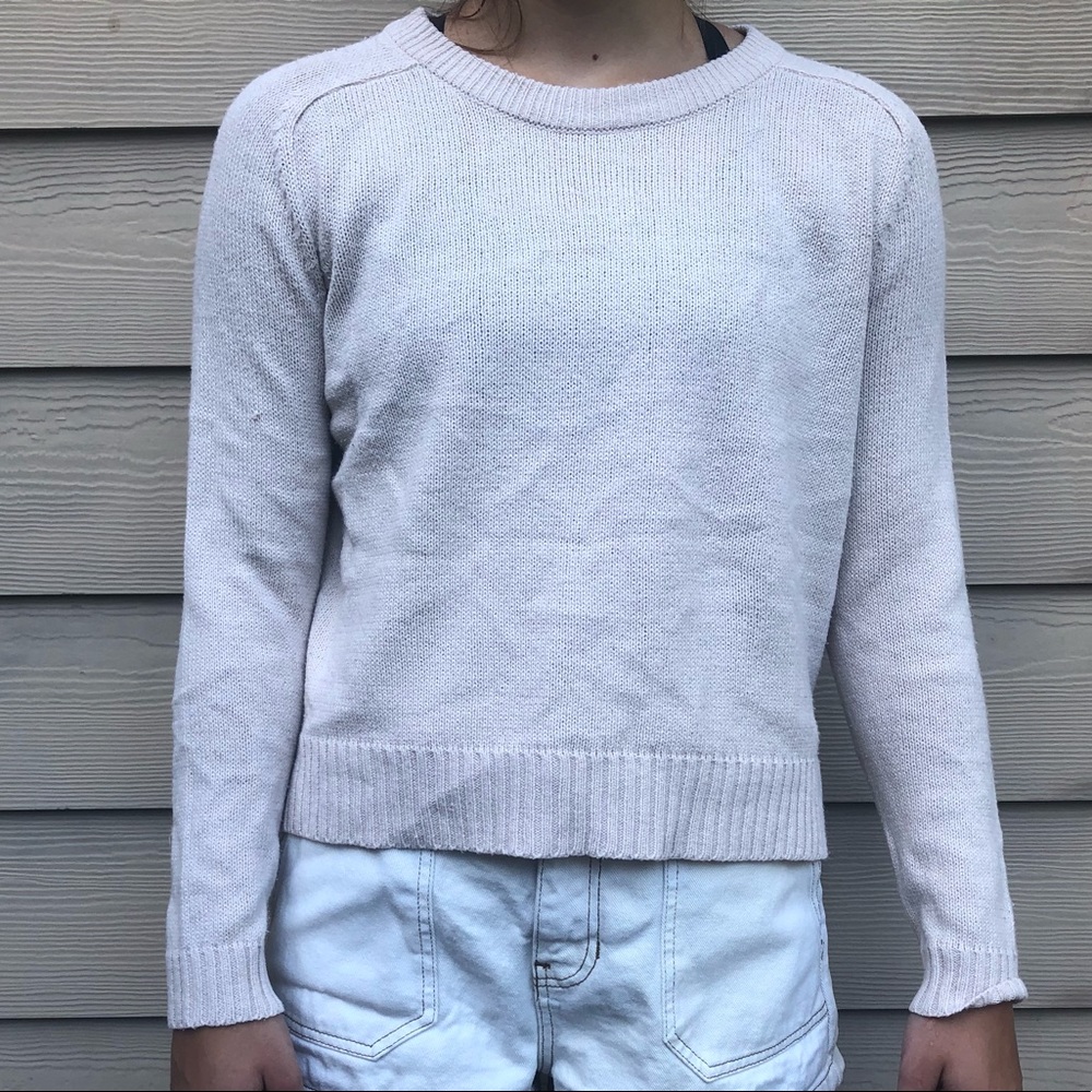 Pink sweater